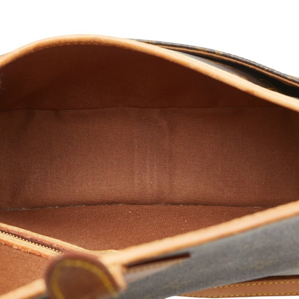 LOUIS VUITTON Brown Monogram Leather Shoulder Bag - Picture 8 of 11
